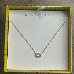 Kendra Scott Silver Pendant Necklace
